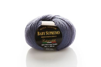 Baby Supremo 70 ciemny jeans-popiel