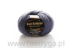 Baby Supremo 70 ciemny jeans-popiel