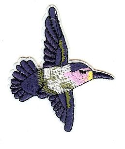 Naszywka na ubrania Ptak