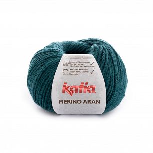 Merino Aran  44 ciemny turkus