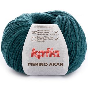 Merino Aran  44 ciemny turkus