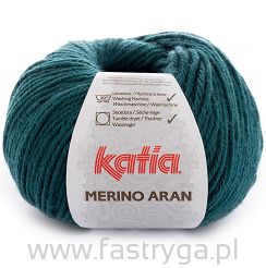 Merino Aran  44 ciemny turkus