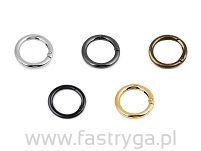 Kółko otwierane - karabińczyk  25 mm - 2