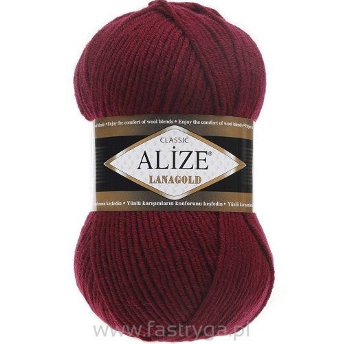 Alize Lanagold 57 bordo