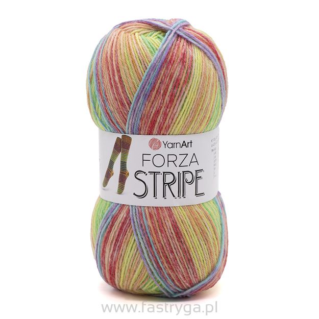 włóczka Forza Stripe kolor 2810