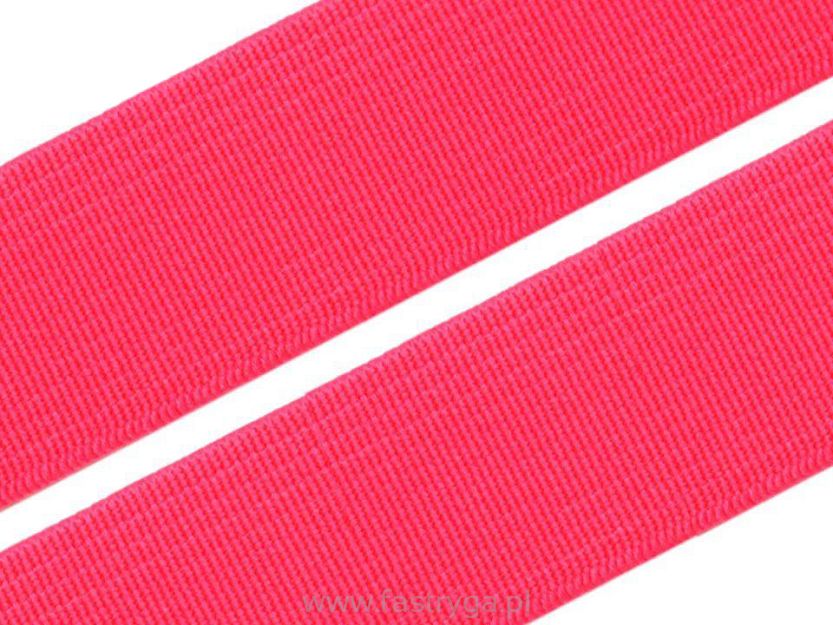 Guma płaska 20 mm  różowy