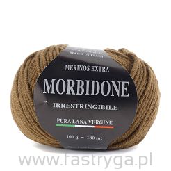 Włóczka Morbidone   242 jasny brąz