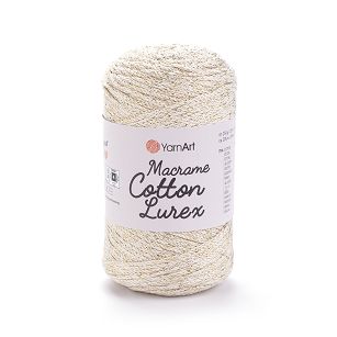 Macrame Cotton Lurex 2mm 724