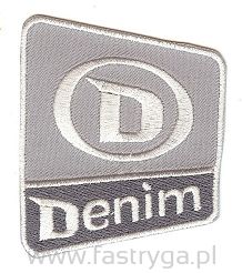 Naszywka termoprzylepna Denim szara