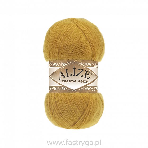 Włóczka Angora Gold kolor 02 miodowy