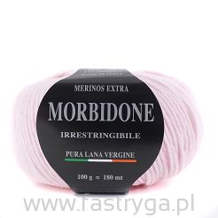 Włóczka  Morbidone   124 pudrowy róż