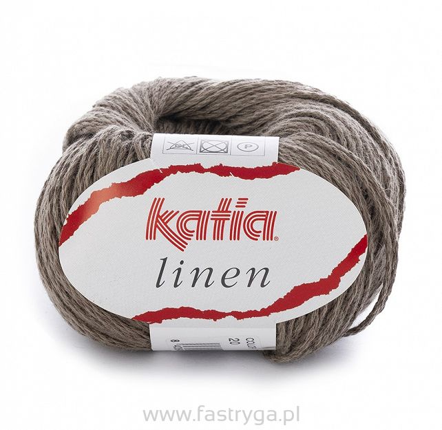 Włóczka Linen kolor 20 len/oliwka