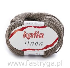 Włóczka Linen kolor 20 len/oliwka