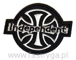 Naszywka na ubrania Independent czarna