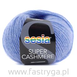 Super Cashmere  857 niebieski