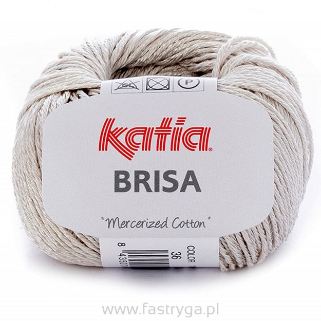 włóczka Brisa kolor 36 jasny beż lniany