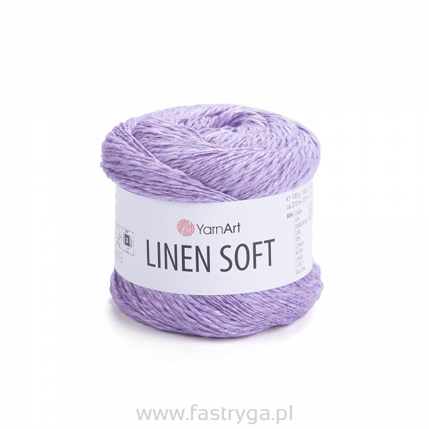 Włóczka Yarnart Linen Soft 7325 lila