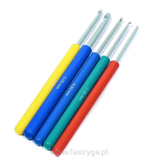 Szydełko do wełny z rączką nr 5