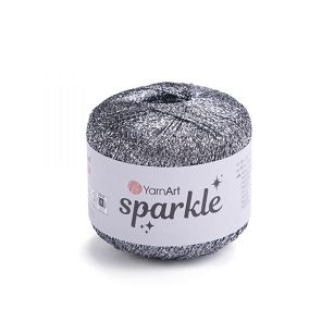 Sparkle 1303 czarne srebro