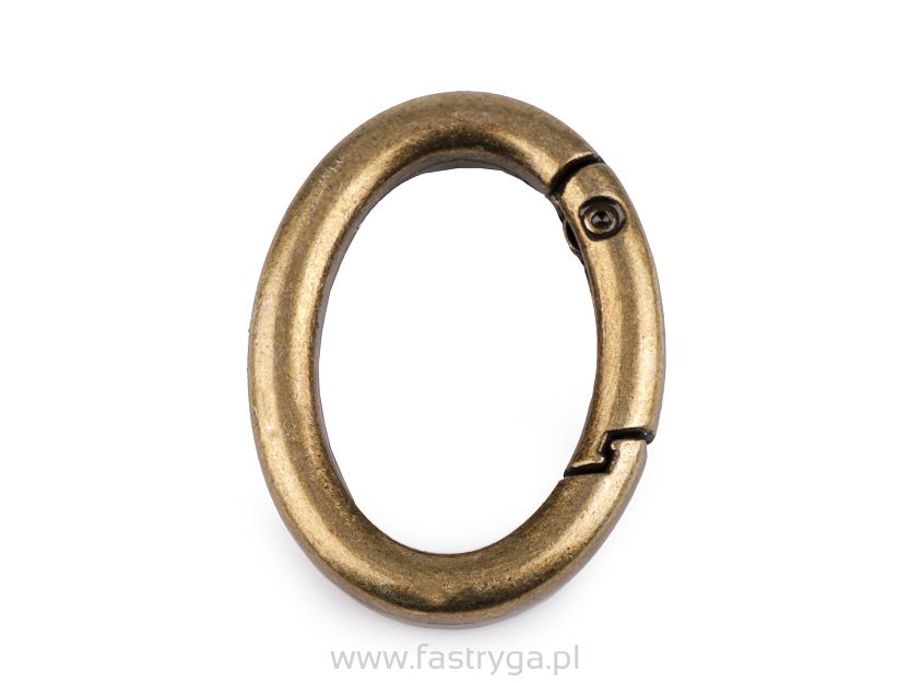 Karabińczyk owalny  19/29 mm
