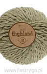 Włóczka Highland 8 kolor 074 zielony 50% wełny - 3