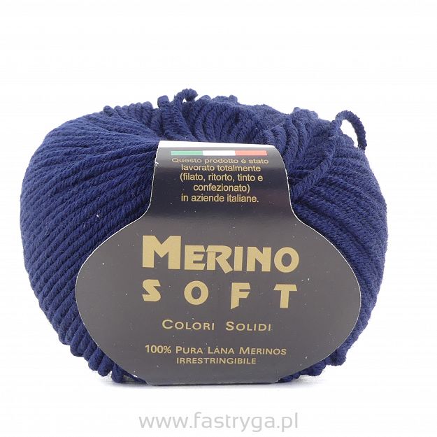 Rial Filati Merino soft 200 - ciemnogranatowa