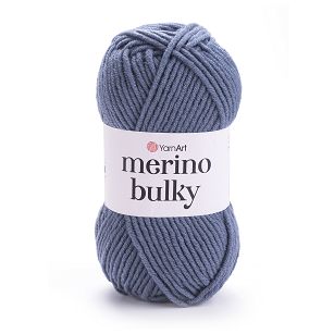 Włóczka YarnArt Merino Bulky 3088 - popiel stalowy