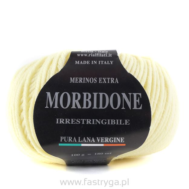 Włóczka  Morbidone  21 żółty pastelowy