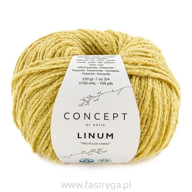 Linum  54 jasny żółty