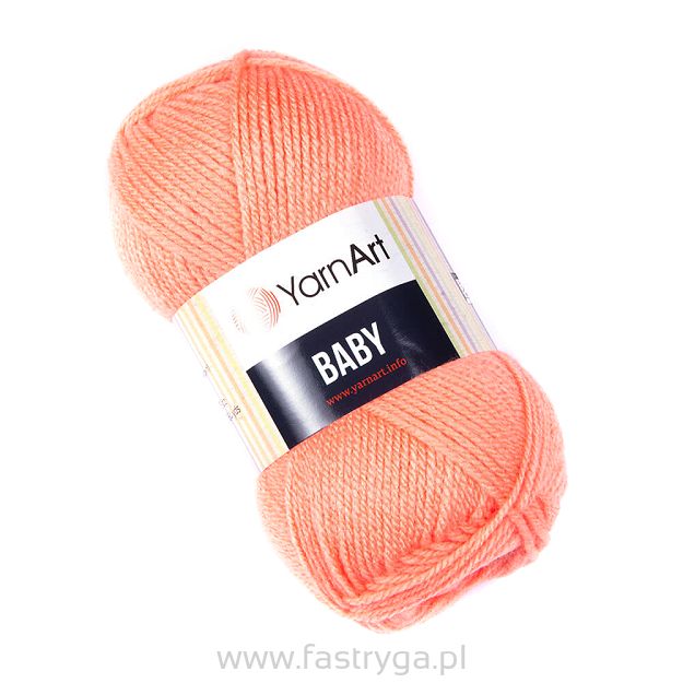 Włóczka akrylowa YarnArt Baby 622 ciemny łosoś