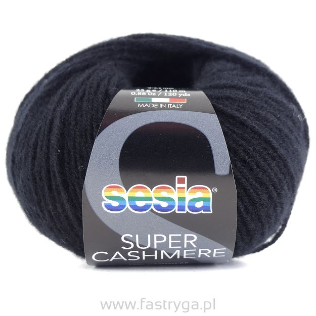 Super Cashmere  67 czarny