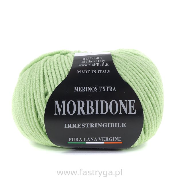 Włóczka  Morbidone   129 zielony jasny
