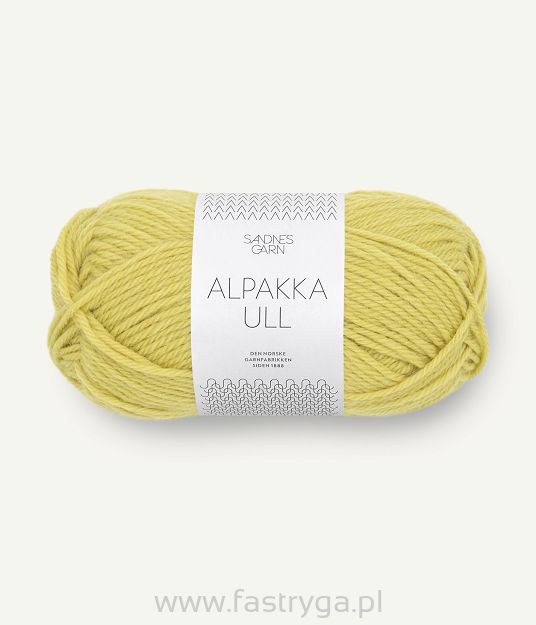 Alpakka Ull   9825 limonka