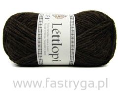 Lettlopi 0867  brązowa ciemna