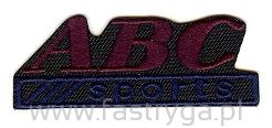 Naszywka na ubrania ABC sports