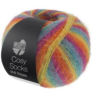 Cosy Socks  Multi Stripes  151