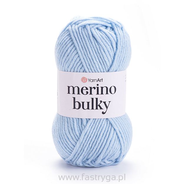 Włóczka YarnArt Merino Bulky 215 - błękit