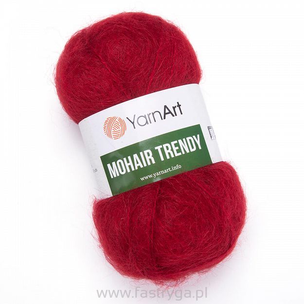 YarnArt Mohair Trendy 141 - malinowy