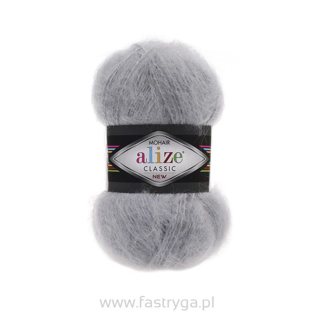 Alize Mohair Classic 21 popiel