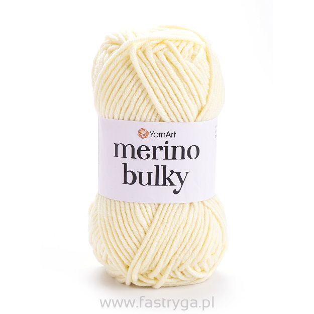 Włóczka YarnArt Merino Bulky 7003 - krem