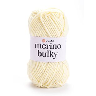 Włóczka YarnArt Merino Bulky 7003 - krem