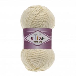 Włóczka Alize Cotton Gold  01 krem