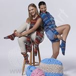 włóczka Forza Stripe kolor 2802 - 2