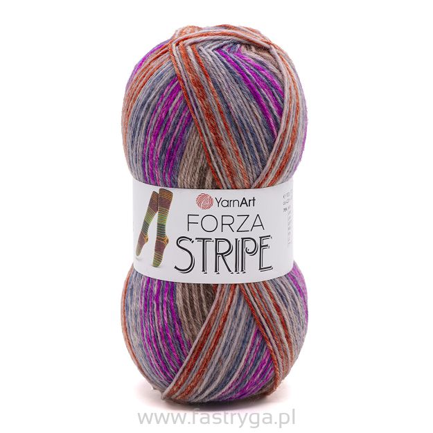 włóczka Forza Stripe kolor 2802