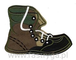 Aplikacja na ubrania but