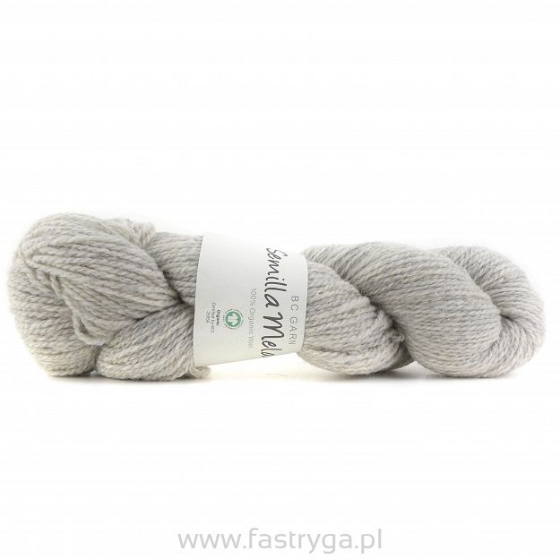 BC Garn Semilla Melange 02 - Popielaty jasny