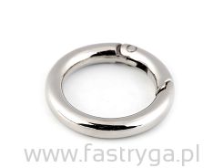 Kółko otwierane - karabińczyk  25 mm