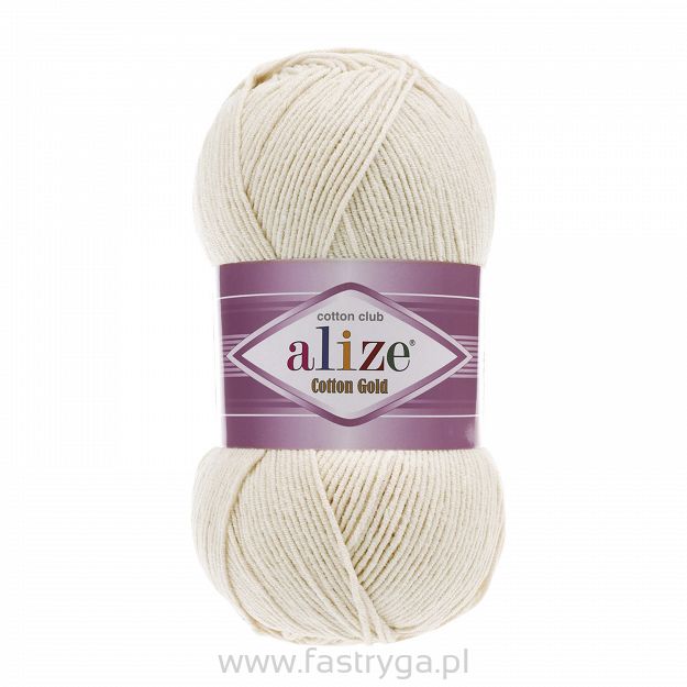 Włóczka Alize Cotton Gold 599 jasny beż