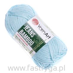Błękitna włóczka Jeans Bamboo 119 Yarn Art