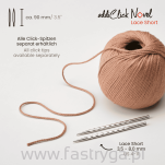 Druty do żyłki Novel Lace długie  4 mm - 4